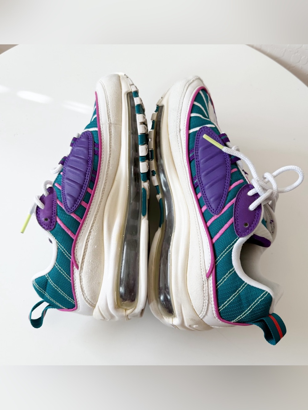 Nike Air Max 98 Teal Purple - Picture 8 of 10